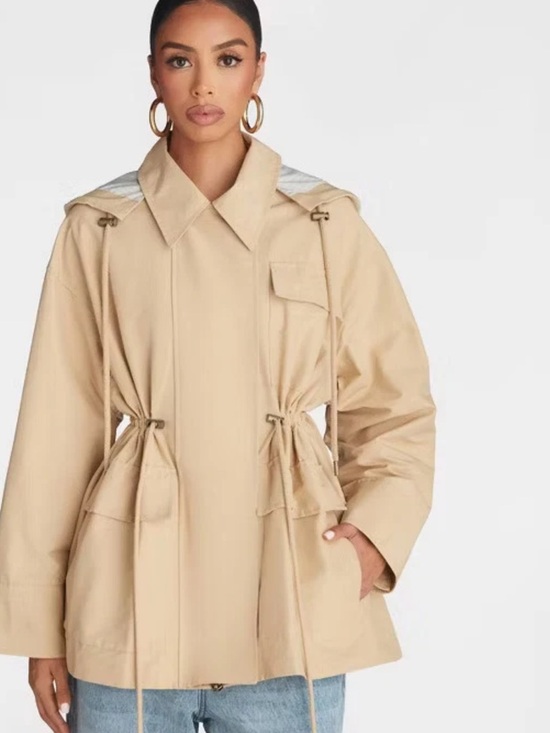 NWT KBB by Kahlana anorak jacket KBB by KAHLANA Women's 'The Cinched Anorak - Picture 9 of 9